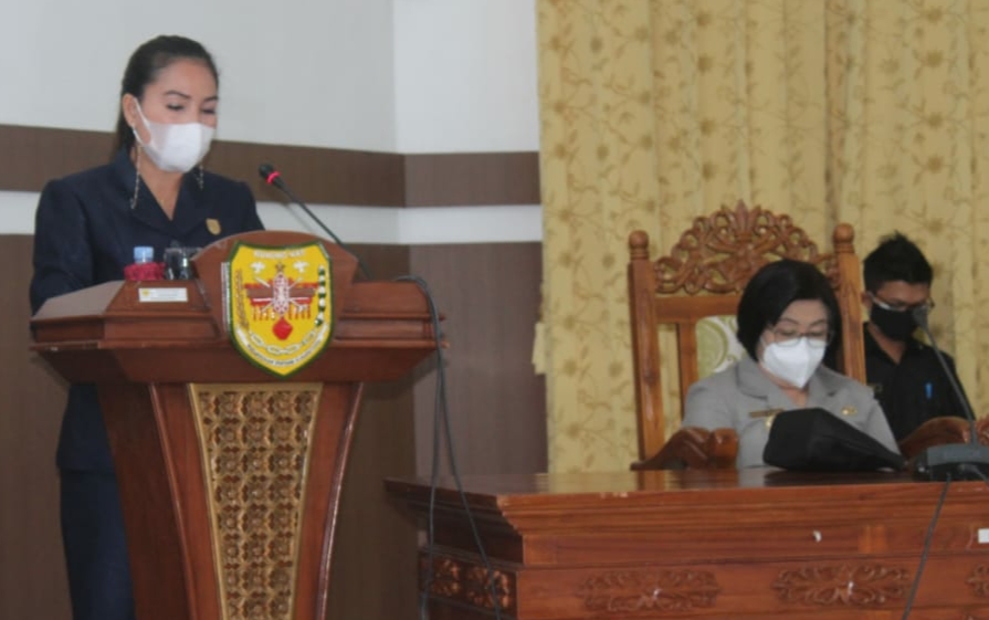 Pandangan Umum dan Tanggapan DPRD Atas Dua Buah Raperda Bupati Gumas