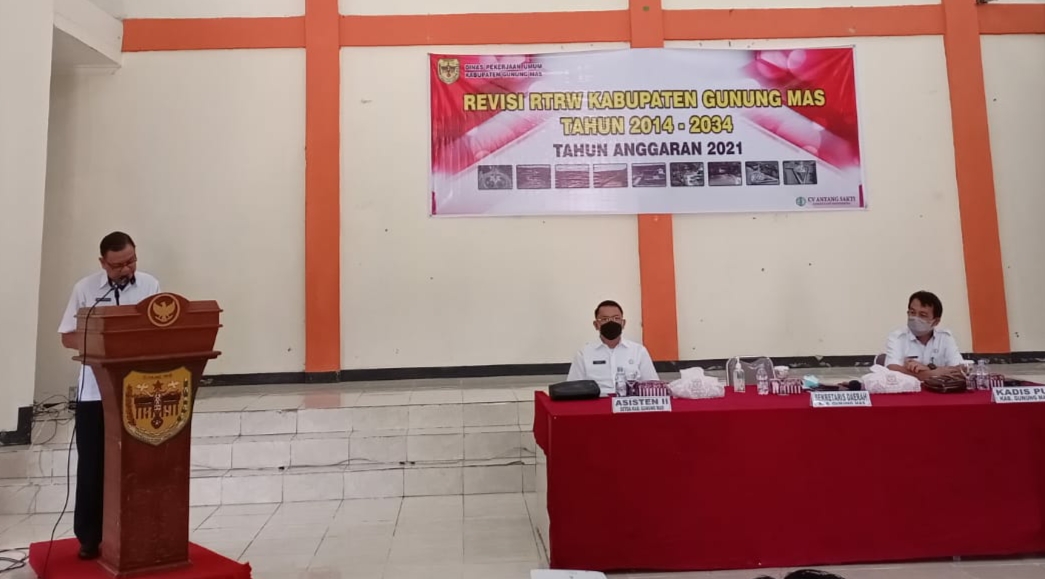 Pemkab Gumas Susun Revisi RTRW yang Berkualitas