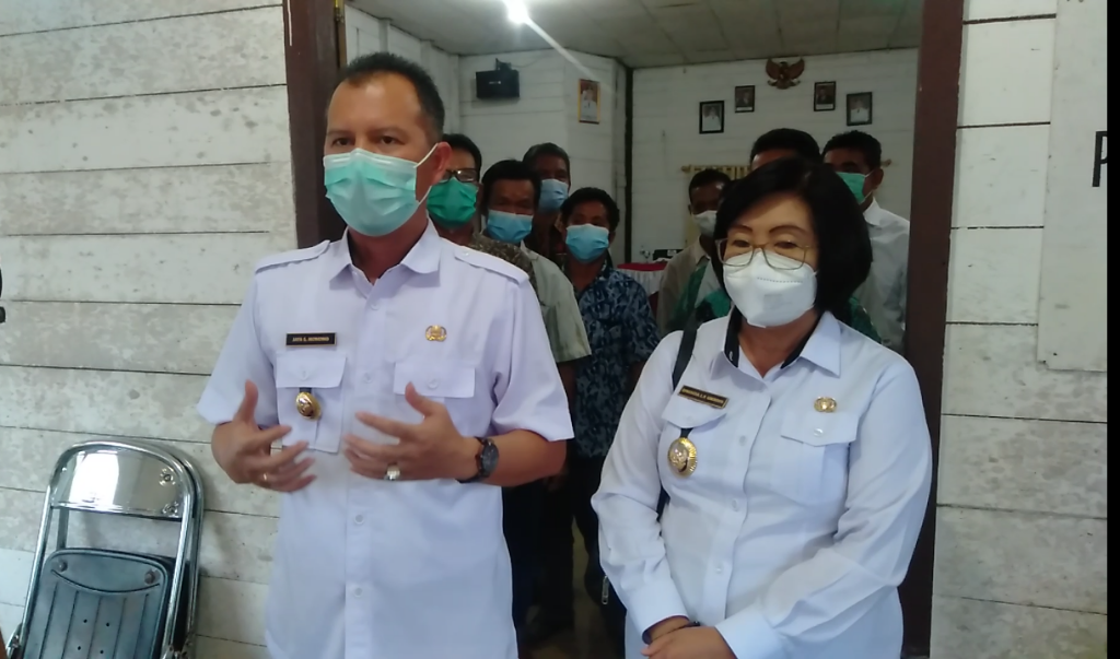 Bupati Gumas : 219 Kepala Keluarga Menerima Bansos di Kecamatan Miri Manasa