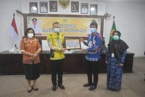 Kemenkeu RI Beri Penghargaan Kepada Pemkab Gumas