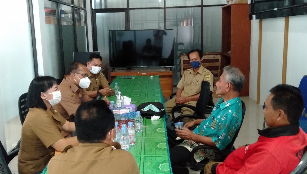 Diskominfosantik Kabupaten Katingan Sambangi Diskominfosantik Bidang Persandian Gumas