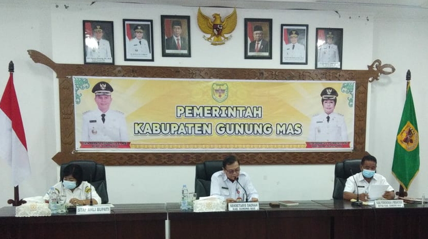 Sekda Gumas Pimpin Rapat TPAKD, ini Katanya…!