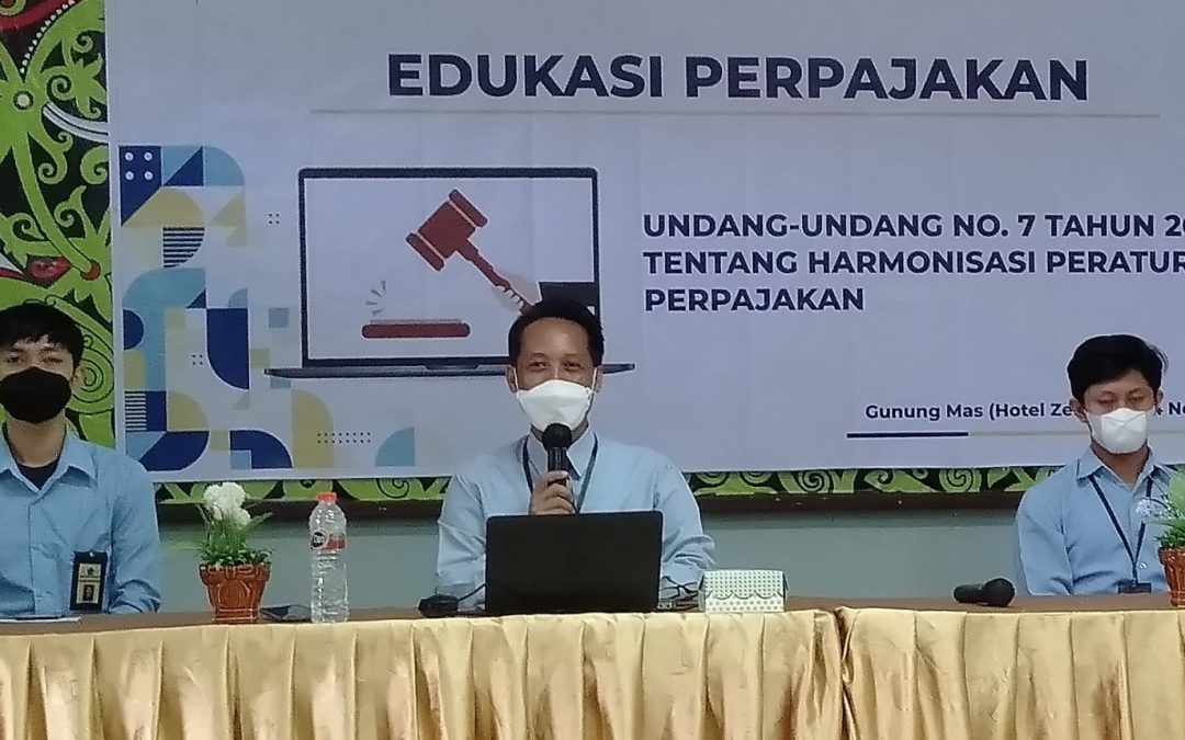 KP2KP Kuala Kurun Sosialisasikan Undang Undang Harmonisasi Peraturan Perpajakan