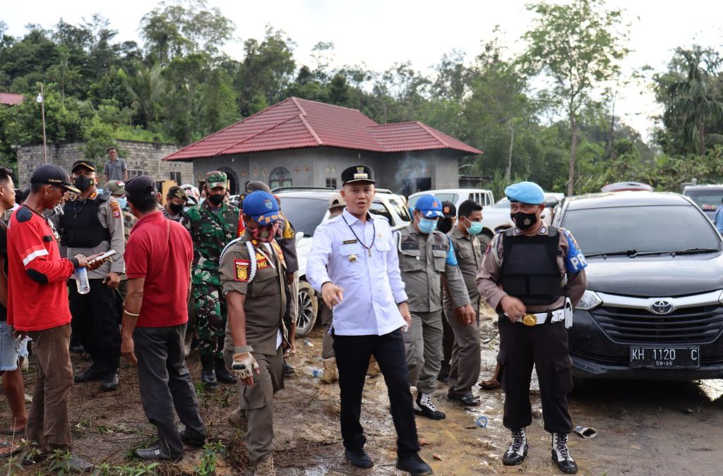 Bupati Gumas Respon Cepat Aksi Blokade Jalan