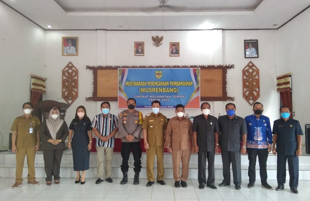 Ini kata Bupati Gumas Terkait Arah Kebijakan Tahun 2023 pada Musrenbang di Tewah