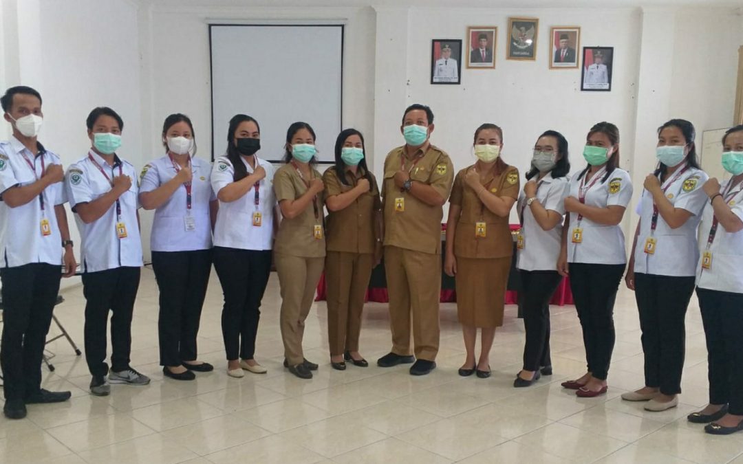 UPT. RSUD Kuala Kurun Berikan Surat Pernyataan Aturan Kerja PTT Perawat dan Bidan