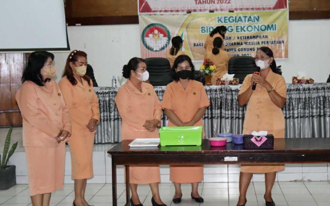 DWP Gumas Lakukan Pelatihan Olahan Makanan