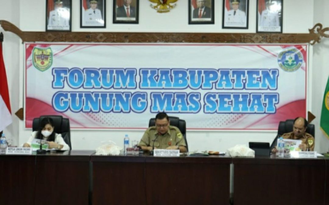 Pemkab Gumas Bahas Program Kerja FKGMS