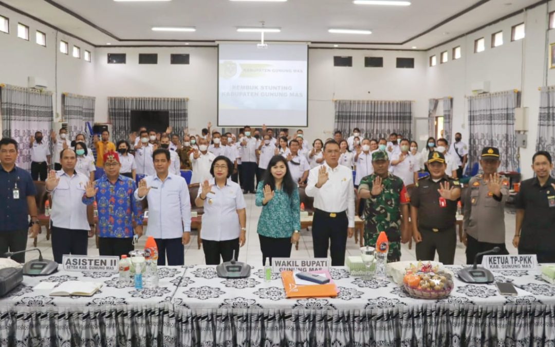 Pemkab Gumas Gelar Kegiatan Rembuk Stunting