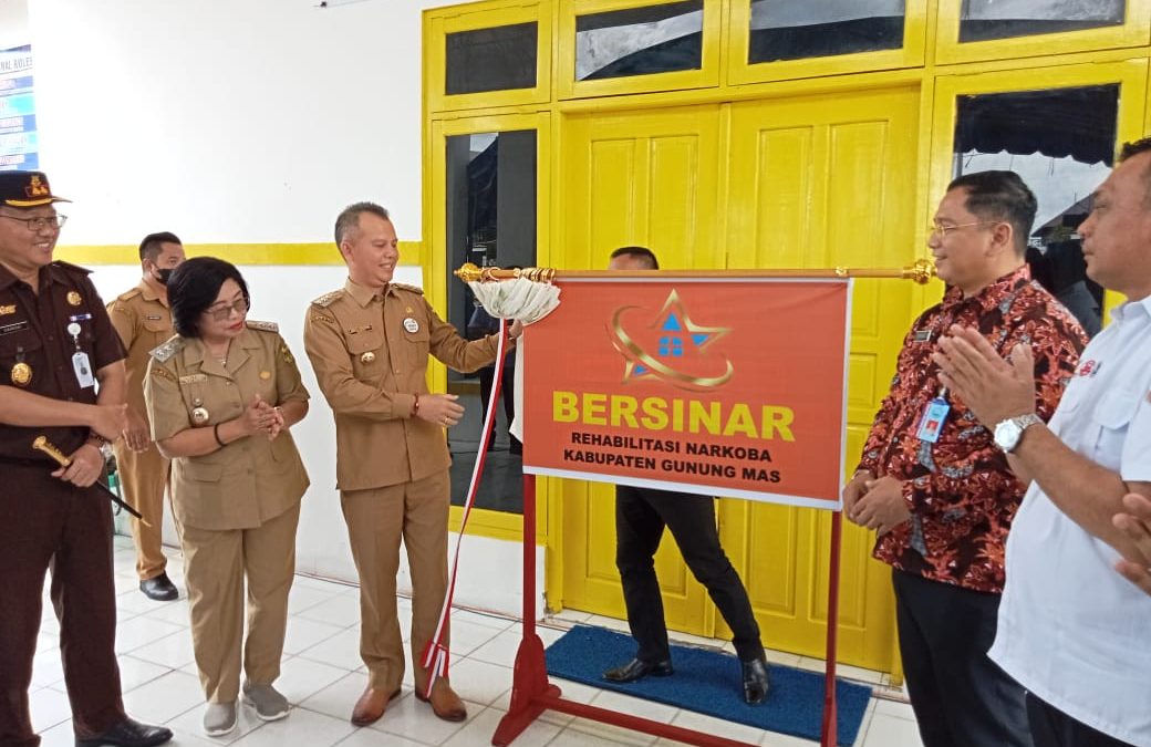 BUPATI GUMAS RESMIKAN RUMAH REHABILITASI KORBAN NARKOBA