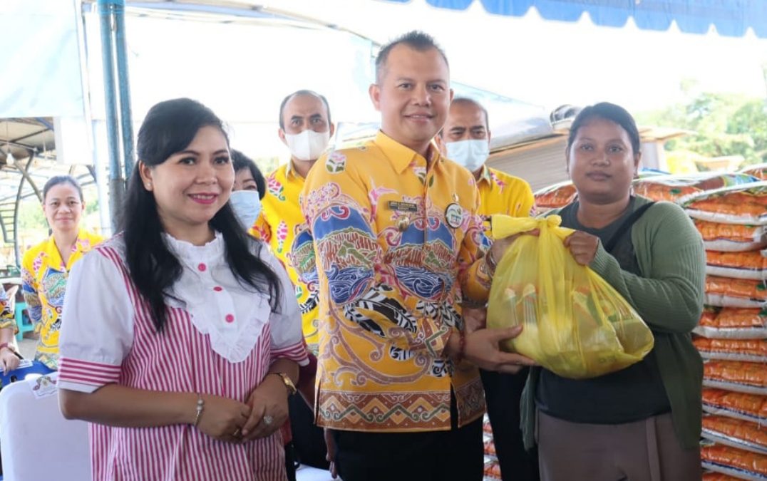 Pasar Murah diadakan pada Empat Kecamatan di Gumas
