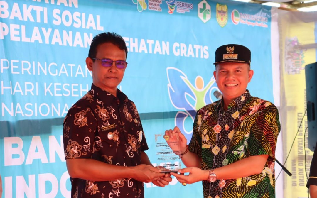 Bupati Jaya S. Monong Hadiri HKN Ke-58 di Tumbang Talaken