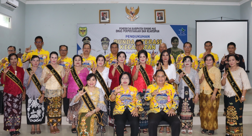 Wabup Gumas Minta Bunda Literasi untuk Hidupkan Budaya Literasi di Masyarakat