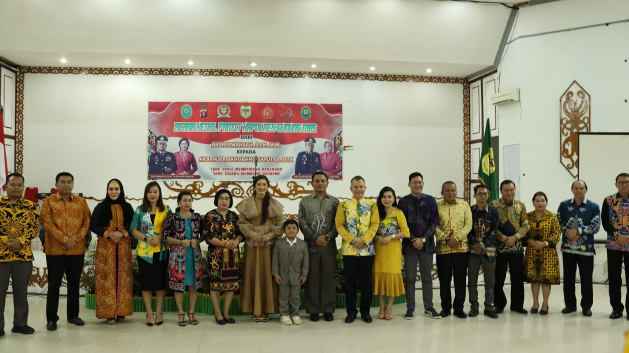 Pemkab Gumas Kenal Pamit  Bersama Kapolres Lama dan Kapolres Baru