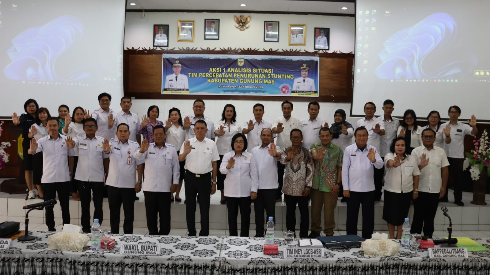 Wabup Gumas : Pencegahan dan Penurunan Stunting Suatu Hal yang Sangat Penting