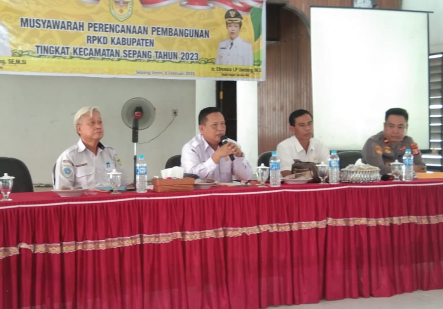 Pemkab Gumas Gelar Musrenbang di Kecamatan Sepang