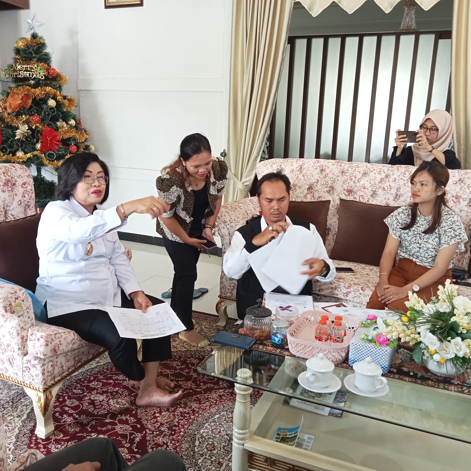 Wakil Bupati Gunung Mas ikuti Kegiatan Coklit Data Pemilih Pelaksanaan Pemilu