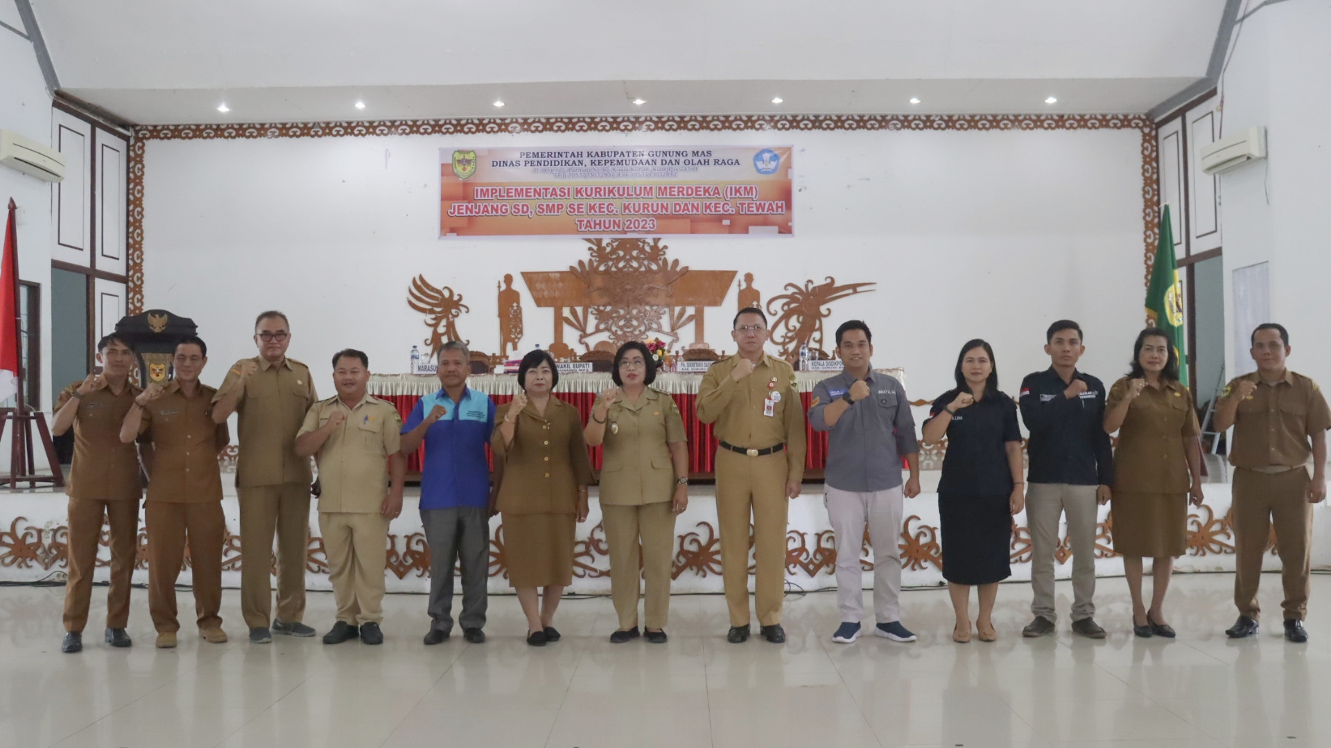 Wakil Bupati Gumas Buka Kegiatan Sosialisasi IKM