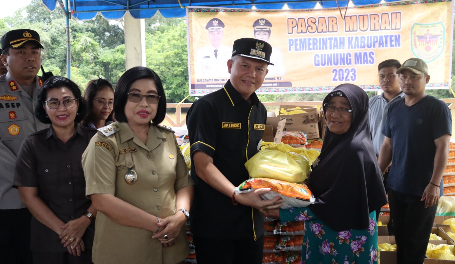 Cegah Inflasi Pemkab Gumas Gelar Pasar Murah di Bulan Ramadan