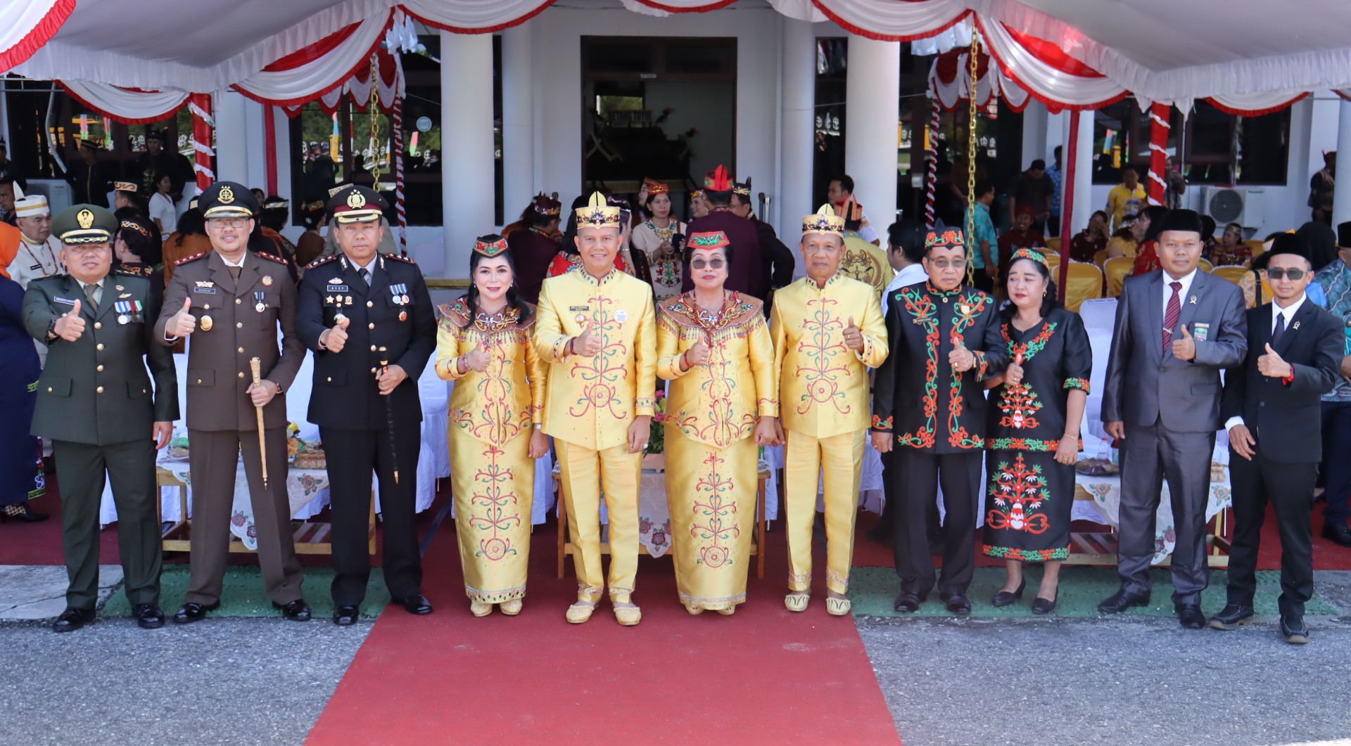 Pemkab Gunung Mas Gelar Upacara HUT ke-21