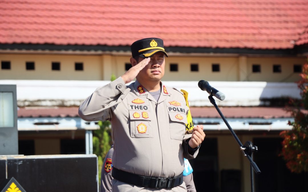 Polres Gunung Mas Gelar Upacara Serah Terima Jabatan