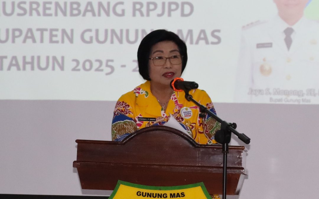Wabup Gumas Buka Musrenbang RKPD Kabupaten Gunung Mas Tahun 2025