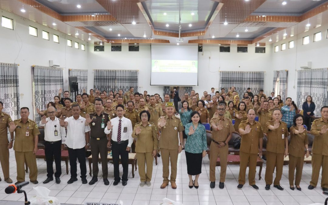 Bupati Jaya S. Monong Buka Kegiatan Rembuk Stunting Tingkat Kabupaten Gunung Mas