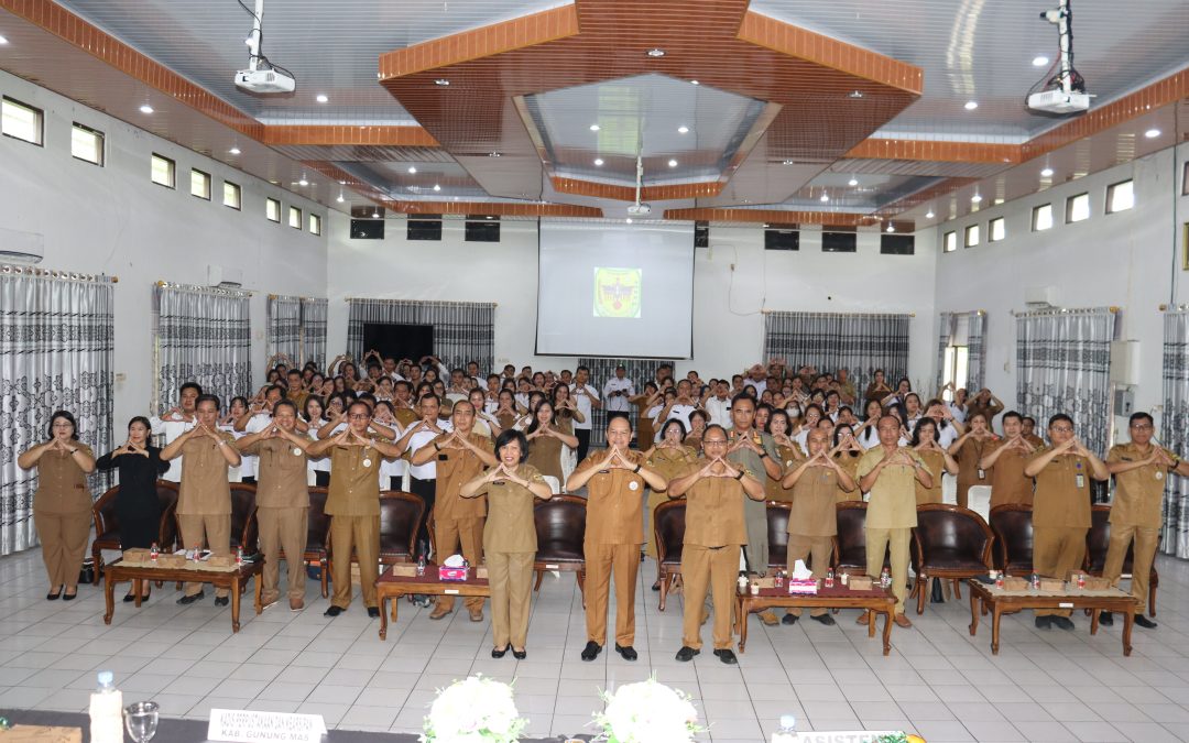 Pemkab Gumas Gelar Bimtek Aplikasi Srikandi Terintegrasi (Srikandi) Versi 3