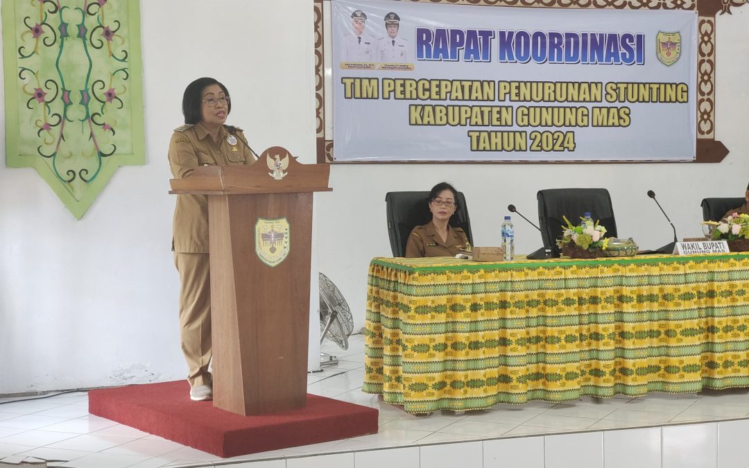 Wabup Gumas Hadiri Rapat Koordinasi TPPS