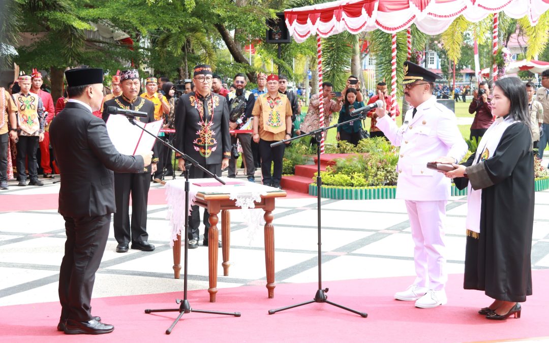 Herson B. Aden Resmi Dilantik Sebagai Pj. Bupati Gunung Mas