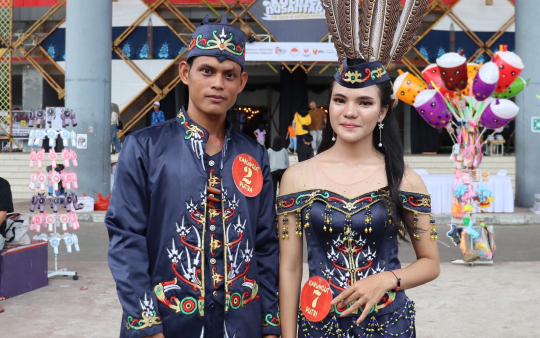 Kontingen Gumas Raih juara II Lomba Karungut Putri