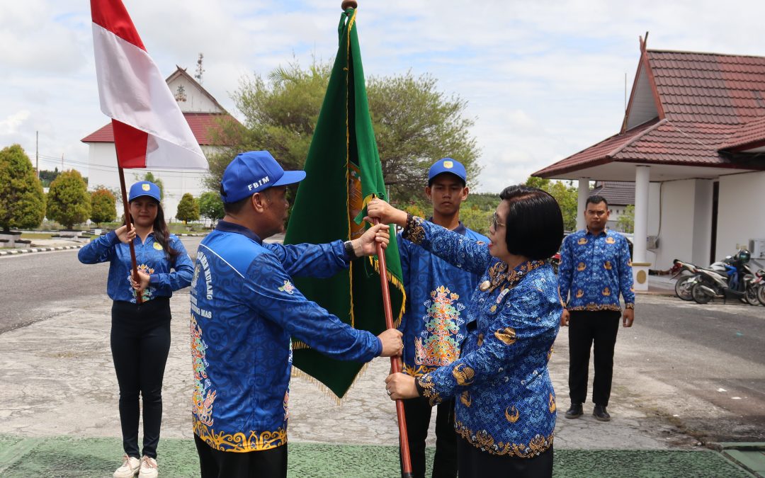 Wakil Bupati Lepas Kontingen FBIM Gunung Mas ke Palangkaraya