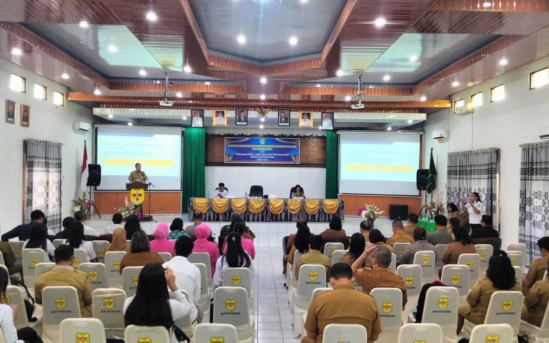 Pemkab Gumas Gelar Pertemuan Pokja Kampung Keluarga Berkualitas  Kabupaten Gunung Mas Tahun 2024 & Sosialisasi Bapak/Bunda Asuh Anak Stunting