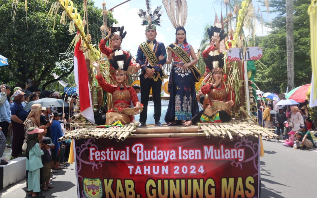 Gumas Hadir dengan Tema “Mihing” pada Karnaval Budaya FBIM 2024