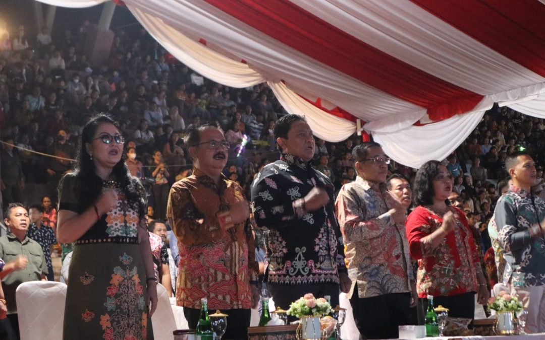 Wagub Hadiri Penutupan Acara Festival Budaya Mihing Manasa Tahun 2024