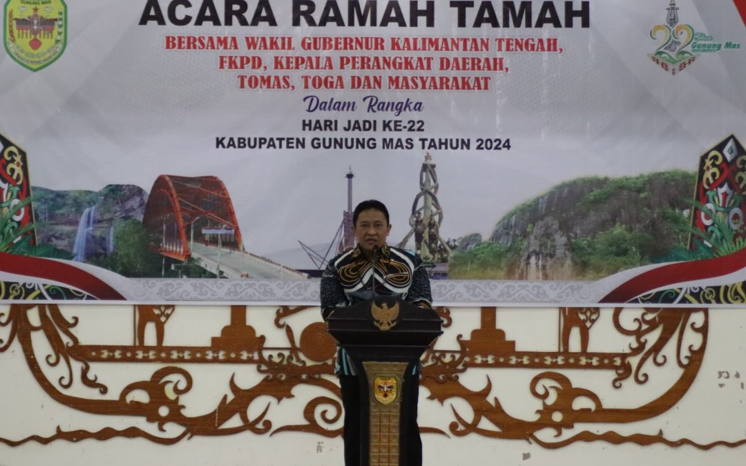 Pemkab Gumas Gelar Acara Ramah Tamah Bersama Wagub Kalteng