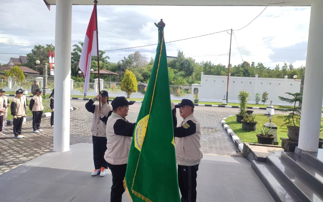 Pj. Bupati Gumas Lepas Kontingen Kab. Gumas untuk Ikuti Seleksi Daerah Pra POPNAS