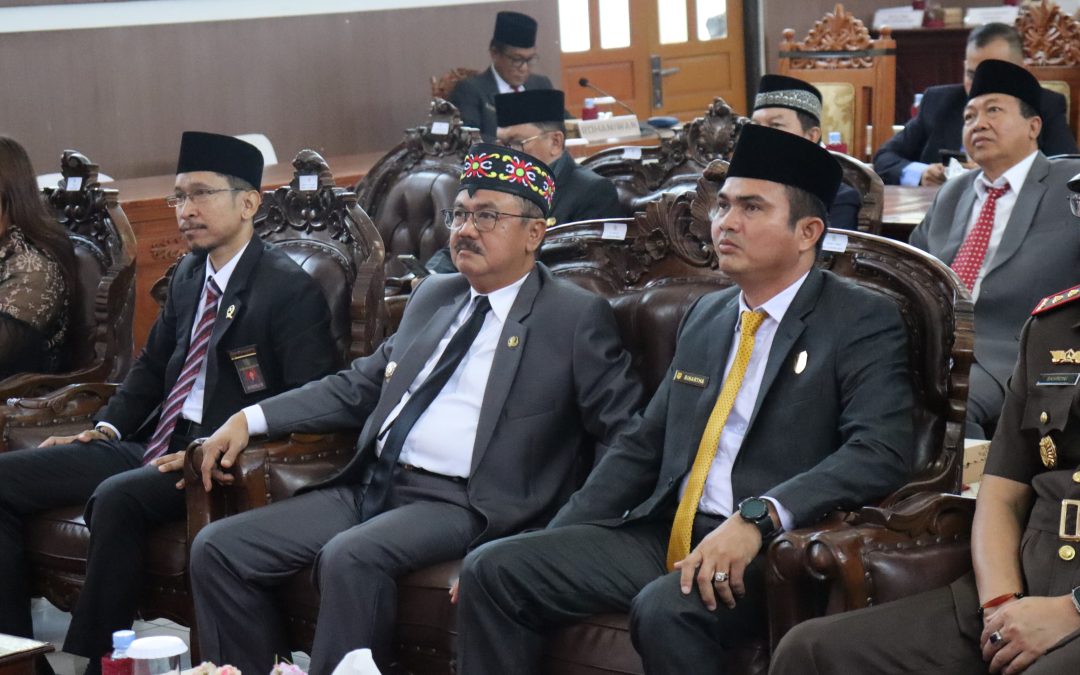 Pj. Bupati Gumas Saksikan Pidato Kenegaraan Presiden Joko Widodo