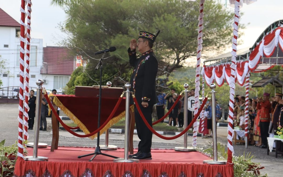 Upacara Peringatan HUT Kemerdekaan Republik Indonesia di Kab. Gumas Berlangsung Khidmat