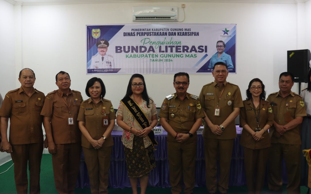 Pj. Bupati Gumas Kukuhkan Bunda Literasi