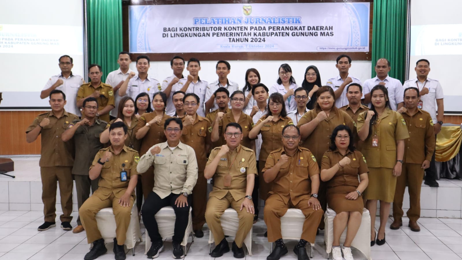 Pemkab Gumas Optimalkan Penggunaan Website MMC Perangkat Daerah