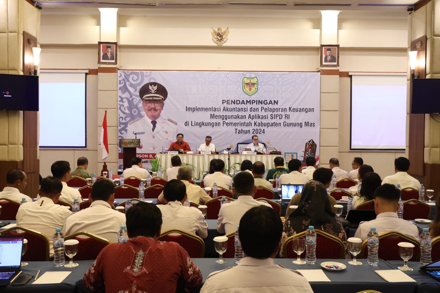 Pemkab Gumas Gelar Pendampingan Implementasi Akuntansi Dan Pelaporan Keuangan Menggunakan Aplikasi SIPD RI
