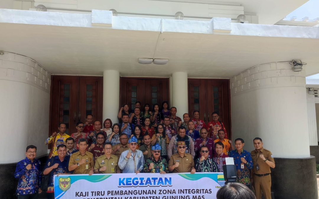 Pj. Bupati Bersama Beberapa OPD dan Unit Pelaksana Teknis RSUD Kuala Kurun Mengikuti Kegiatan  Kaji Tiru Pembangunan Zona Integritas di Kota Bandung