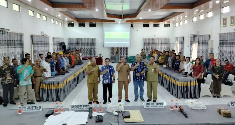 Masyarakat Adat Gunung Mas Semakin Kuat dengan Pengesahan RKPS Hutan Adat