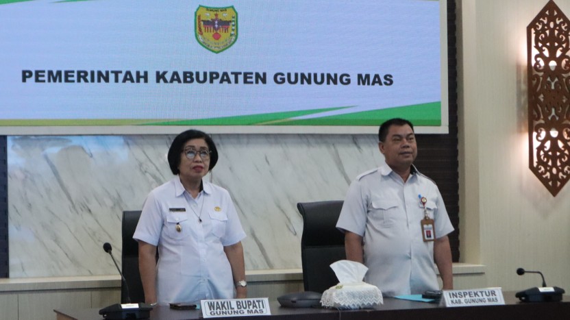 Pemkab Gumas ikuti Peluncuran Indikator IPKD MCP Tahun 2025 Secara Daring