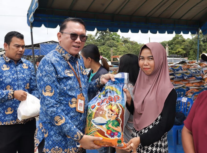 Pemkab Gumas Gelar Pasar Murah Menjelang Hari Raya Idul Fitri