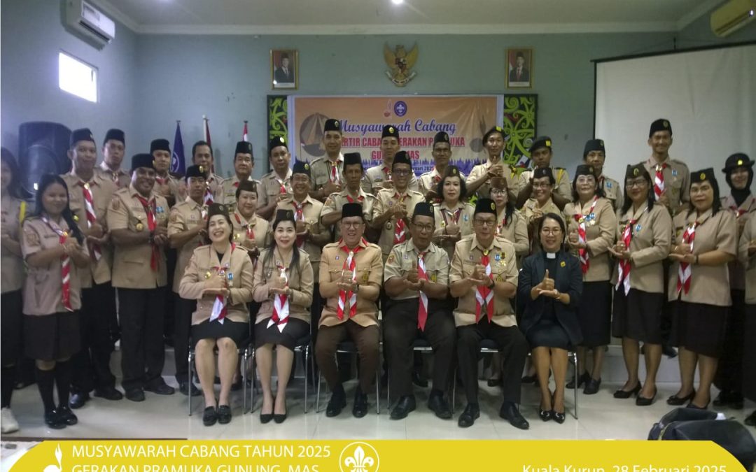Sekda Gumas Buka Musyawarah Cabang Gerakan Pramuka Gumas Tahun 2025