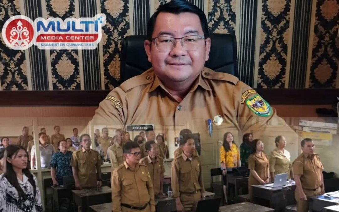 Disdikpora Gumas Sosialisasikan Aplikasi Simpegnas dan Pembinaan Disiplin ASN di Seluruh Kecamatan