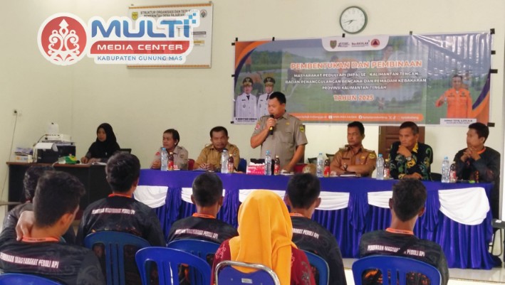 Pemkab Gunung Mas Tegaskan Komitmen dalam Pengendalian Karhutla Lewat Pembentukan MPA