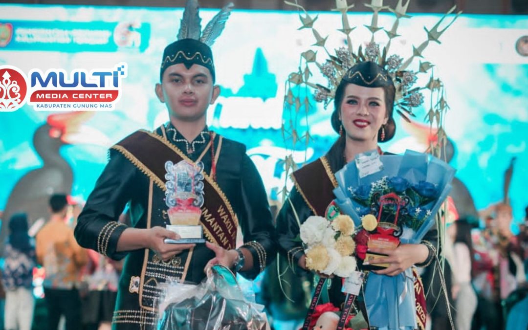 Muhammad Abrizal dan Gracella Fransiska Harumkan Gunung Mas di Ajang Jagau dan Bawi Nyai 2025